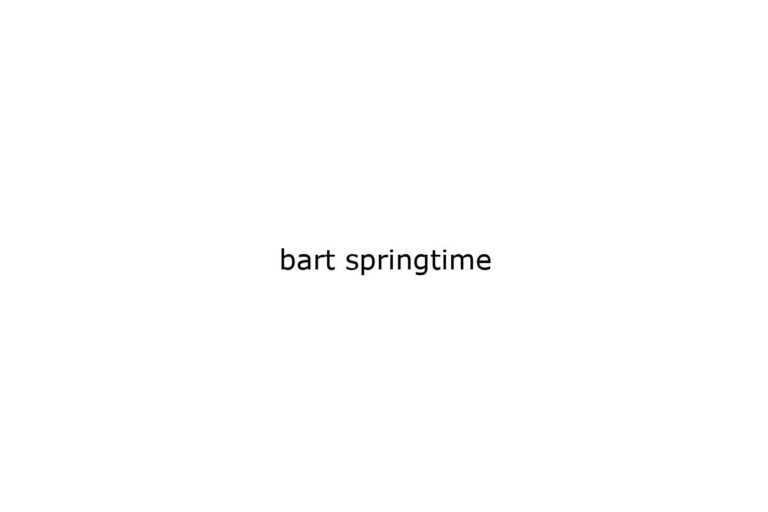 bart-springtime
