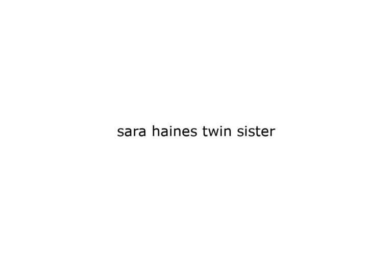 sara-haines-twin-sister