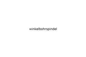 winkelbohrspindel