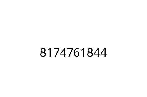 8174761844