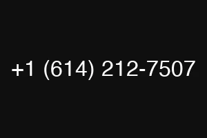 +1 (614) 212-7507
