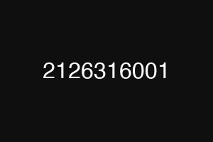 2126316001