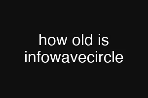 how old is infowavecircle